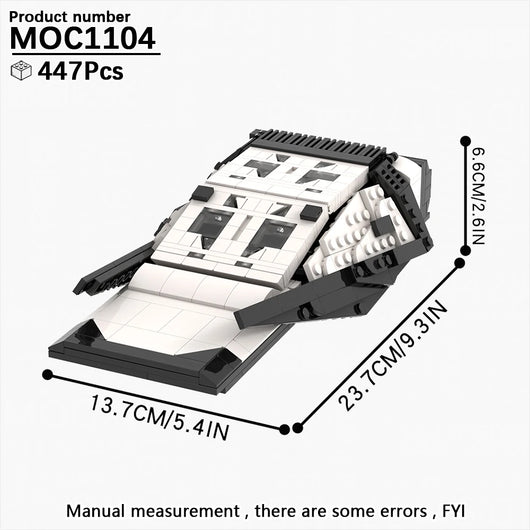 Interstellar Sci-Fi Movie Scene Spaceship Adults Building Blocks Set MOC Bricks Model Kit DIY Toys for Kids Boys Girl Gift
